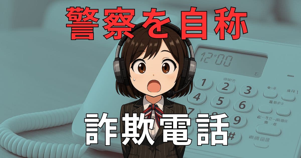 09070215432【ニセ警察官／出頭要請】詐欺電話に注意！